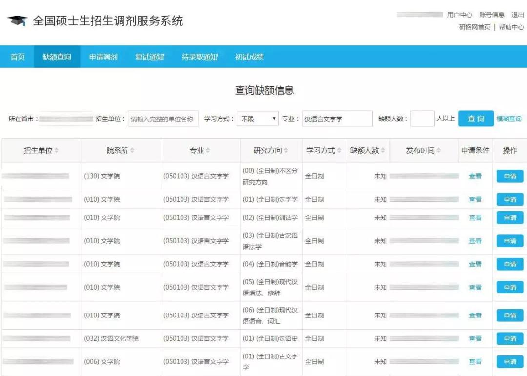 2018考研調(diào)劑步驟