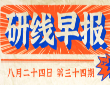 2020年08月24日【研線早報(bào)·第三十四期】