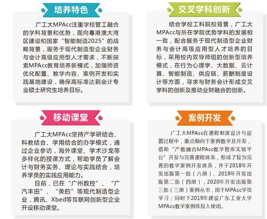 2021MPAcc招生簡章：廣東工業(yè)大學2021年MPAcc招生簡章