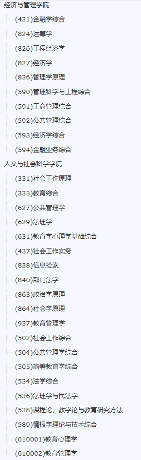 南京航空航天大學(xué)2021年碩士研究生考試參考書目