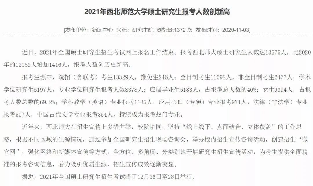 選錯(cuò)報(bào)考點(diǎn)還能修改嗎？7所院校公布21年報(bào)考數(shù)據(jù)，報(bào)考人數(shù)創(chuàng)新高！