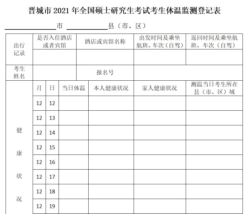 2021考研考場安排：健康碼要打印?考場安排公布了？2021考研疫情防控要求及考場安排匯總，快收藏！