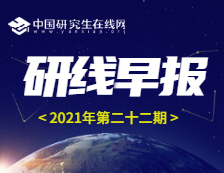 【2021年研線早報·第二十二期】1月27日