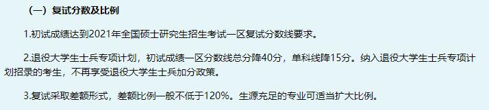 2021考研分數(shù)線：阜陽師范大學復試分數(shù)線_復試時間_國家線公布！