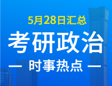 2022考研政治：5月28日時(shí)事熱點(diǎn)匯總